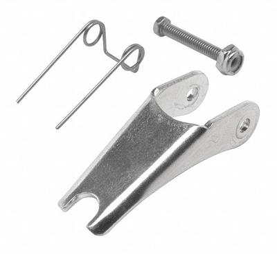 CAMPBELL Spring Latch: Spring, 1/2 in Latch Eye Dia, 1 1/2 in Compatible Hook Opening Wd - Latches for Hooks