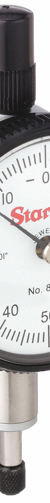 STARRETT Dial Indicator - Lug Back: 0 in to 0.25 in, Inch, Plunger, 0.001 in Accuracy (MPN 81-141J). Key specifications — attr1184168: 81-141J; attr1184178: 0-50-0; attr1184223: STARRETT; attr1200883: Dial Indicator - Lug Back; attr1184173: AGD 1; attr1184177: 0.001 in; attr1184208: Not Included.
