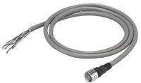 OMRON Receiver Cable: M12 Connector, 7 m Cable Lg (MPN F39JG7AD). Key specifications — Input Power: 24V DC; Color: Black; Module Connection Type: M12 Connector; Brand: OMRON.