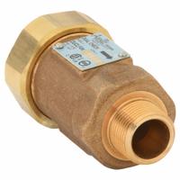 APOLLO Dual Check Valve: 4N, 3/4 in Pipe Size, FNPT x MNPT, 26 gpm Flow Rate, 4.38 in Overall Lg (MPN 4NLF3A44B). Key specifications — Brand: APOLLO; Connection Type: FNPT x MNPT.