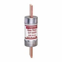 MERSEN Fuse: Class K5, OT Series, Fast-Acting, 300 A, 250 V AC, 250 V DC, Non-Indicating (MPN OT300). Key specifications — Series: OT; Brand: MERSEN; Manufacturer Part Number: OT300.