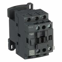 SCHNEIDER IEC Magnetic Contactor: Non-Reversing, 3 Poles, 3NO Contacts, 18 A, 24V AC Coil (MPN DPE18B7). Key specifications — Brand: SCHNEIDER; Integrated Surge Suppression: No.