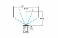 BIRD-X Bird Repellent Spikes: Narrow, Plastic Base, Clear, 50 ft Overall Lg, Plastic Spikes (MPN SP-50-N). Key specifications — Brand: BIRD-X; Spike Material: Plastic; Targeted Birds: Pigeons; Base Material: Plastic; Ledge Width: Narrow.