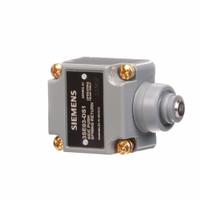 SIEMENS Limit Switch Head: Plunger, Side, 3SE03 Series (MPN 3SE03-DS1). Key specifications — Compatible with Series: 3SE03; Actuator Location: Side; Brand: SIEMENS; Roller Position: Side; Action: Momentary.