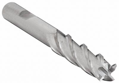CLEVELAND Square End Mill: Carbide, Double End, 4 Flute, 1/2" Mill Dia, 1" LOC, 4" OAL (MPN C60288) - Double-End Carbide Square End Mills for Aluminum
