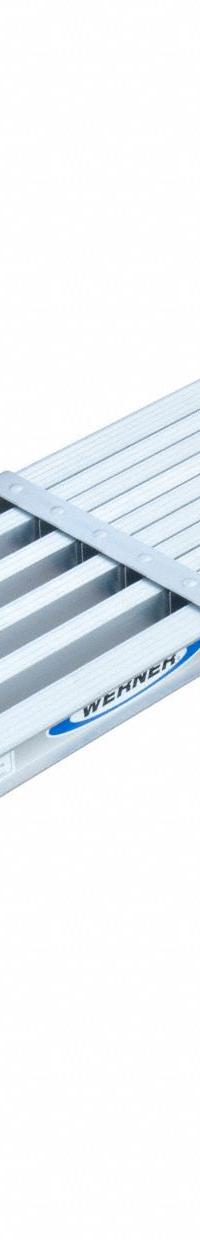 WERNER Scaffold Extension Plank: Aluminum, Aluminum, 13 ft Overall Lg - Max, 14 in Overall Wd (MPN PA208). Key specifications — Frame Material: Aluminum; Brand: WERNER.
