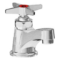 CHICAGO FAUCETS Low Arc Bathroom Faucet: 700, Cast Brass, Polished Chrome Finish, 0.5 gpm Flow Rate (MPN 700-E70HOTABCP). Key specifications — Includes: Mounting Hardware; Brand: CHICAGO FAUCETS; Series: 700.