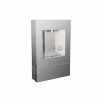 ELKAY Bottle Filler: On-Wall, Non-Refrigerated, Gray, Stainless, 5 1/4 in Overall Ht (MPN LZLMNSSM). Key specifications — Housing Finish: Stainless; Brand: ELKAY; Chilling Capacity: Non-Refrigerated.