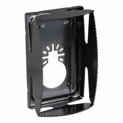 JONARD TOOLS Oscillating Tool Blade: Universal Open-Back Connection, 2 3/8 in Overall Wd - Open-Back Universal OIS Mounted Blades