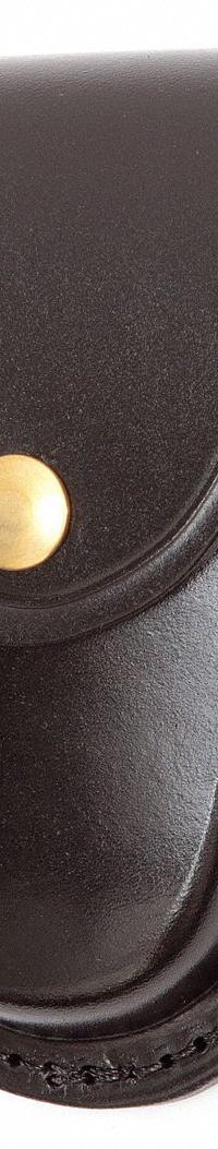 GOULD & GOODRICH, INC. Handcuff Pouch: Handcuff Pouch, Single, Leather, High Gloss, Black, Handcuff (MPN B70BR). Key specifications — Type: Handcuff Pouch; Brand: GOULD & GOODRICH, INC.; Finish: High Gloss; Material: Leather; Color: Black; Closure Style: Snap; Fits: 2-1/4 in Belt; Product Type: Handcuff Pouch.