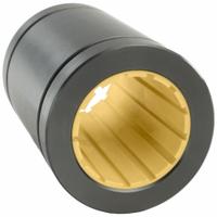 THOMSON Polymer Bushing: 3/4 in Inside Dia, 1 3/4 in Lg, PL, Polymer (MPN PLM20). Key specifications — Liner: Polymer; Lubrication: Self-Lubricating; Shell Material: Polymer.