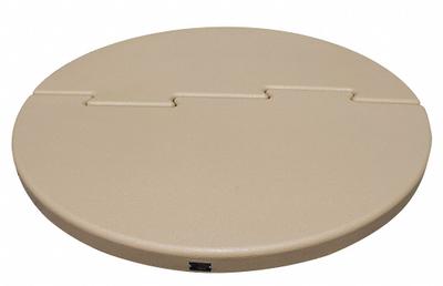 TANKGUARD Tank Base: 145 in L x 6 in W x 5 3/4 in H x 144 in Dia., Plastic - Liquid Storage Tank Bases