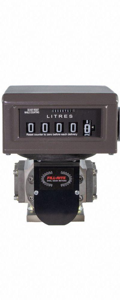 FILL-RITE Positive Displacement Flowmeter,3 in Sz - Meters for Fuel Transfer Pumps