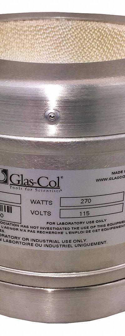 GLAS-COL Heating Mantle: 1 L Capacity - Metal-Housed Heating Mantles