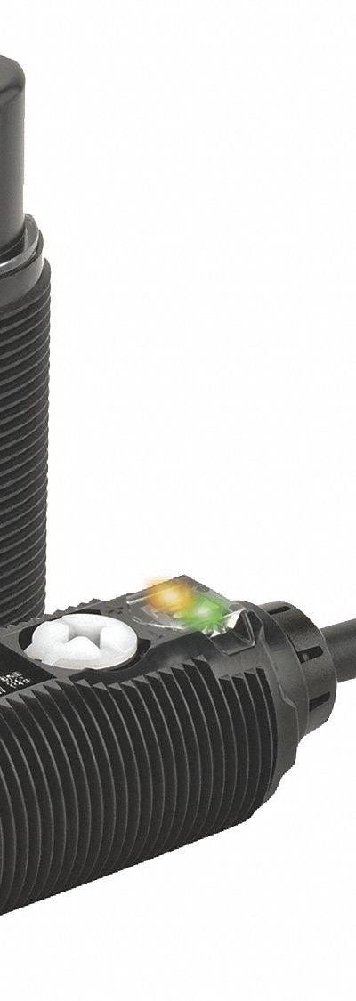 OMRON Photoelectric Sensor: M18 Threaded - Cylindrical Sensors with Non-Terminated Cables