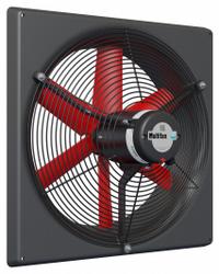 Exhaust Fan: Direct Drive, 18 in Blade, 1/4 hp, 3,890 cfm, 460V AC, 3 ph, Totally Enclosed (MPN V4D45K9M71100). Key specifications — Assembled: Assembled; Brand: MULTIFAN; Nameplate Voltage: 460V AC; Frame Material: Fiberglass; Guard Type: Intake; Method of Construction: Cast; Motor Type: 3-Phase; Motor Insulation: Class F.