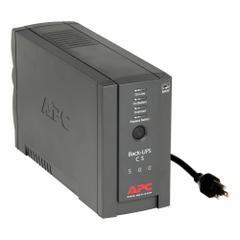 APC BY SCHNEIDER ELECTRIC UPS System: Single Phase, 500 VA Power Rating, 120 V Input, 120 V Output (MPN BK500BLK). Key specifications — attr1044766: Single; attr1044781: Standby; attr232986: APC BY SCHNEIDER ELECTRIC.