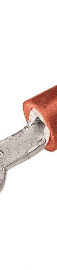 BURNDY Nylon Ring Terminal For 22 - 18 AWG: Red, Nylon Insulation, #6/#8 Stud Size, 600 V (MPN TN188). Key specifications — attr1308027: BURNDY; attr1356587: Funnel Entry.