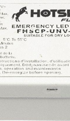 FULHAM CONSTANT POWER EM DRIVER: 4 W Max. Bulb Watts, 120 to 277V AC, Within Fixture (MPN FHSCP-UNV-4W-L). Key specifications — Input Voltage: 120 to 277V AC; Brand: FULHAM; Driver Mounting Location: Within Fixture.