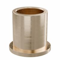 Flanged Sleeve Bearing: Bronze, SAE 841, 20 mm Bore, 26 mm OD, 30 mm Lg, -35°F to 300°F, 5 PK (MPN FFM2026-30B). Key specifications — System of Measurement: Metric; Material Grade: SAE 841; Flange Type: Flanged; Brand: OILITE.