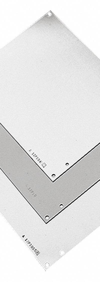 HOFFMAN Interior Panel: Back Panel Panel - Interior Mounting Panels