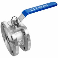 USA INDUSTRIALS Manual Two-Way Ball Valve: 1/2 in, 316 Stainless Steel, Straight Valve Body, PTFE (MPN ZUSA-VLV-177). Key specifications — Brand: USA INDUSTRIALS; Handle: Locking Lever.