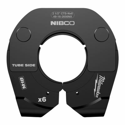 MILWAUKEE Press Ring: 2-1/2 in Pipe, Copper, For NIBCO - Rings for Extended Press Tools Only