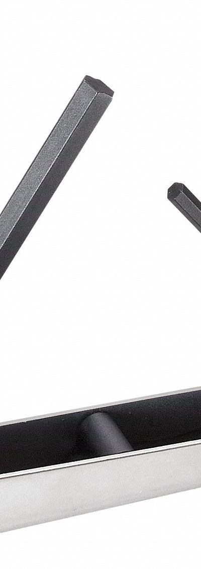 KLEIN TOOLS Hex Key Set: 1 - 5 Pieces, Folding, SAE, Std End, Short, 1 Pieces, Folding Holder - Folding Key Sets