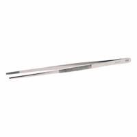 AVEN Tweezers: Stainless Steel, Flat, Straight Tip, 3.66 mm Tip Thick (MPN 18433). Key specifications — attr1002355: Stainless Steel; attr1002345: AVEN; attr1002348: Stainless Steel; attr1002358: Serrated; attr1024781: Standard.