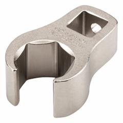 TEKTON Crowfoot Wrench: Steel, Satin Nickel, 3/8 in Drive Size, 16 mm Head Size, 6 Points (MPN WCF16216). Key specifications — attr309661: Steel; attr309662: Satin Nickel; attr324934: TEKTON.