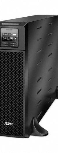 APC BY SCHNEIDER ELECTRIC UPS System: Single Phase, 5.4 kVA Power Rating, 208 V Input, 208 V Output (MPN SRT5KXLT). Key specifications — attr1044766: Single; attr1044781: Online Double Conversion; attr232986: APC BY SCHNEIDER ELECTRIC.