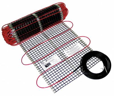 THERMOSOFT Under Floor Electric Heating System: 1,800 W Watt Output, 100 ft Overall Lg - Under Floor Electric Heating Systems