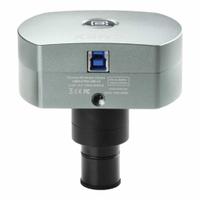 GLOBE SCIENTIFIC Microscope Camera: 1,280 x 960/2,560 x 1,922/640 x 480, CMOS, 1/2.5 in Sensor Size (MPN EDC-5000-PRO). Key specifications — Frame Rate: 2,560 x 1,922: 14 fps; Interface: USB 3.0; Includes: USB Cable; Resolution: 1,280 x 960; 2,560 x 1,922; 640 x 480; Sensor Type: CMOS; Capture Mode: Still Image.