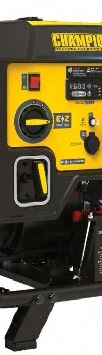 CHAMPION POWER EQUIPMENT Portable Generator: Inverter, Gasoline, 7,750 W Running, 10,000 W Starting (MPN 201240). Key specifications — CARB Compliant: No; Includes GFCI Outlets: Yes; Parallel Configuration Capable: No; Rated Voltage: 120/240V AC; Carbon Monoxide (CO) Shutdown: Yes; Generator Brand: Champion.