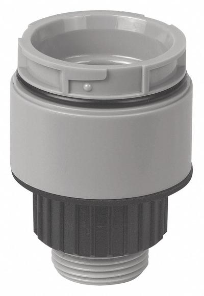 WERMA Tower Adapter: Tower Light Adapter, For KombiSIGN 40, 1 13/16 in Overall Ht - Adapters for Modular Tower Lights