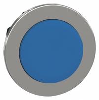 SCHNEIDER Extended Push Button: Blue, 30 mm Mounting Size, Metallic, Maintained (MPN ZB4FH6). Key specifications — Brand: SCHNEIDER; Action: Maintained; Series: XB4; Push Button Material Type: Metallic.