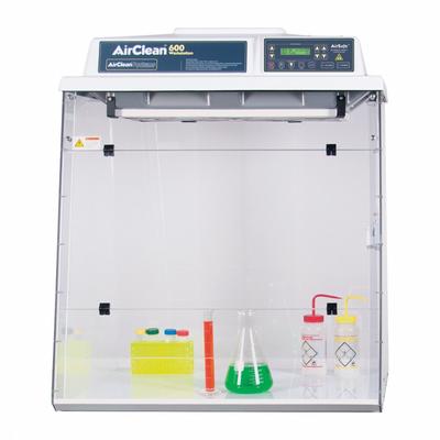 AIRCLEAN SYSTEMS Ductless Chemical Workstation: AC600, 32 in Overall Wd, 40 in Overall Ht - Instructional Ductless Fume Hoods