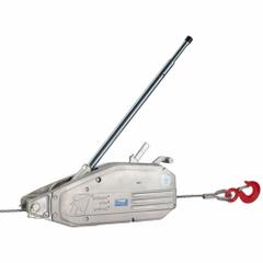 TRACTEL Manual Cable Hoist: Hook Mounted - No Trolley, 8,000 lb Lifting Capacity (MPN 18039030K). Key specifications — Brand: TRACTEL; Included Components: Wire Rope.