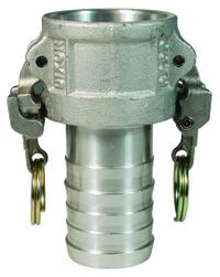 Cam and Groove Coupling: 2 1/2 in Coupling Size, 2 1/2 in Hose Fitting Size, 6 1/16 in Overall Lg (MPN AC250EZ). Key specifications — Fitting Type: Male Hose Shank; Gasket Material: Nitrile; Brand: DIXON VALVE & COUPLING.
