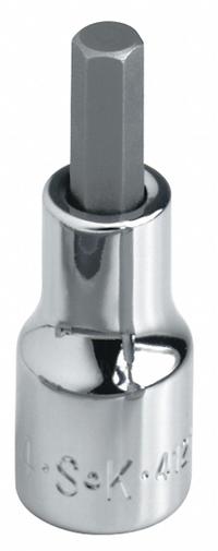 SK PROFESSIONAL TOOLS Socket Bit: 1/2 in Drive Size, Hex Tip, 12 mm Tip Size, 4 5/32 in Overall Lg (MPN 41412). Key specifications — attr1204765: Replaceable Insert; attr1204767: SK PROFESSIONAL TOOLS.