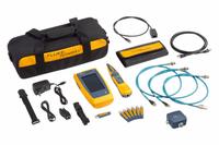 FLUKE NETWORKS Cable Network Tester: LinkIQ, Industrial Network Pro Kit with IntelliTone Probe, USB (MPN LIQ-KIT-IE). Key specifications — Communication Protocol: USB; Manufacturer Part Number: LIQ-KIT-IE; Alert Type: Sound; Compatible Cable Type: Twisted Pair; Data Safe Monitor: Yes; Display Screen Type: LCD Touchscreen; Includes: RJ45 Patch Cord; Product Type: Cable Network Tester.