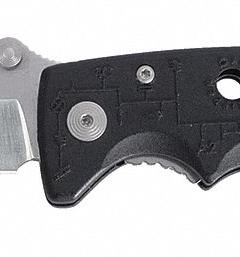 SOG Folding Knife: 3 1/2 in Blade Lg, 4 in Closed Lg, 7 1/2 in Overall Lg, Plastic, Straight (MPN EL01-CP). Key specifications — attr307537: Plastic; attr307538: Yes; attr324882: SOG.