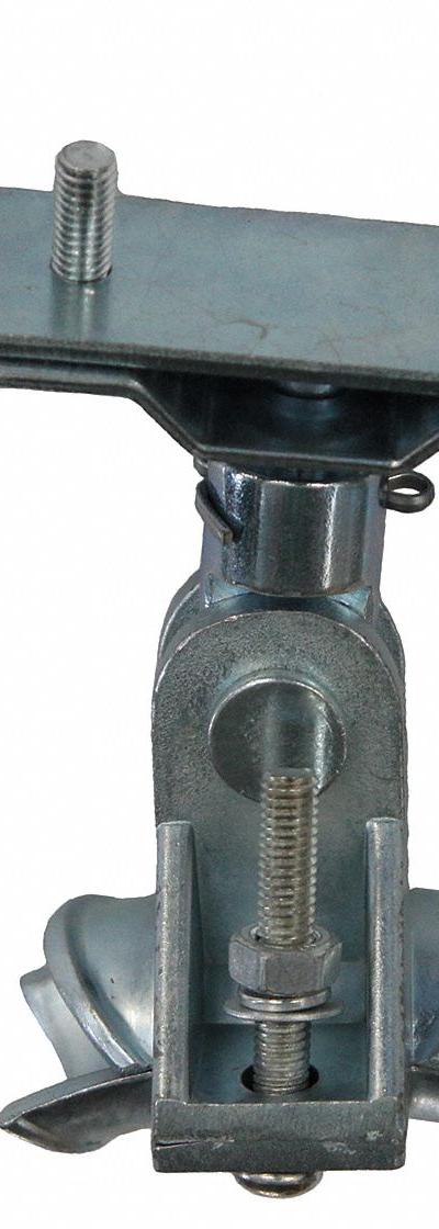 DAYTON Festoon End Clamp: Round, 0.6 in – 0.96 in - Clamps for Festoon Systems