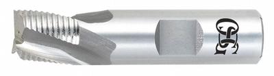 OSG Roughing End Mill: Cobalt, 3 Flute, Fine Pitch, 7/8" Mill Dia, 7/8" LOC - General Purpose Cobalt Roughing End Mills
