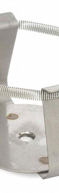 OHAUS Flask Clamp: Flask Clamp, Stainless Steel, Rubber Mat, 250 mL (MPN 30400088). Key specifications — Hold Capacity: 250 mL; Brand: OHAUS; Includes: Rubber Mat; Material: Stainless Steel; Product Type: Flask Clamp.