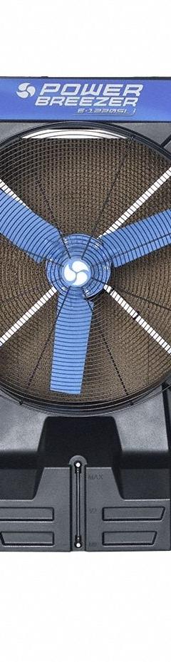 POWER BREEZER Portable Evaporative Cooler: 3,125 sq ft, 5-15P, 110-120V AC, 12,220 cfm Airflow (MPN E1220SL). Key specifications — attr1152013: 3; attr1151993: POWER BREEZER.