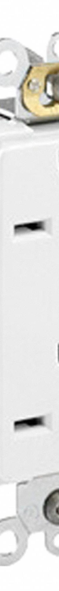 LEVITON Plugs and Receptacles: Duplex, 6-15, White, 250V AC, 15 A, 2 Pole / 3 Wire (MPN 16662-W)