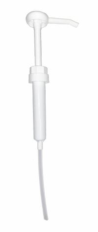 DAYTON Hand Pump: Piston, Pump with Spout, Piston, Polypropylene, 1 oz per stroke, 11 in (MPN 5UWG4). Key specifications — Brand: DAYTON; Suction Tube Material: Polyethylene; Housing Material: Polypropylene; Maximum Flow Rate: 1 oz per stroke.