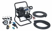 SOTERA Electric Drum Pump: Pump with Hose, Nozzle & Meter, 1/4 hp HP, 12 V DC, 13 gpm, Polypropylene (MPN SS435B). Key specifications — Brand: SOTERA; Suction Tube Material: EPDM.