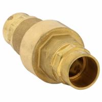 BONOMI Valve: Swing, Inline Valve Body, 3/4 in Pipe Size, Sweat x Sweat, Brass, Female, Sweat, Sweat (MPN 100712LF-3/4"). Key specifications — Brand: BONOMI.
